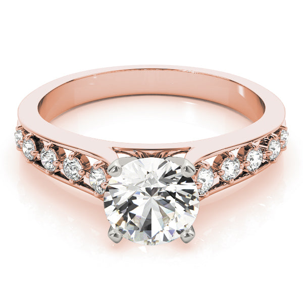 Single Row Prong Set Diamond Engagement Ring · 0.24 ct tw