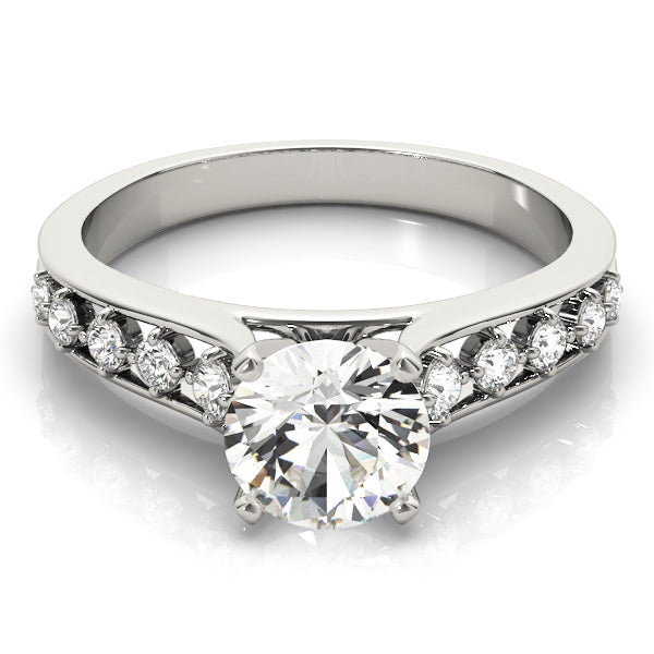 Single Row Prong Set Diamond Engagement Ring · 0.24 ct tw