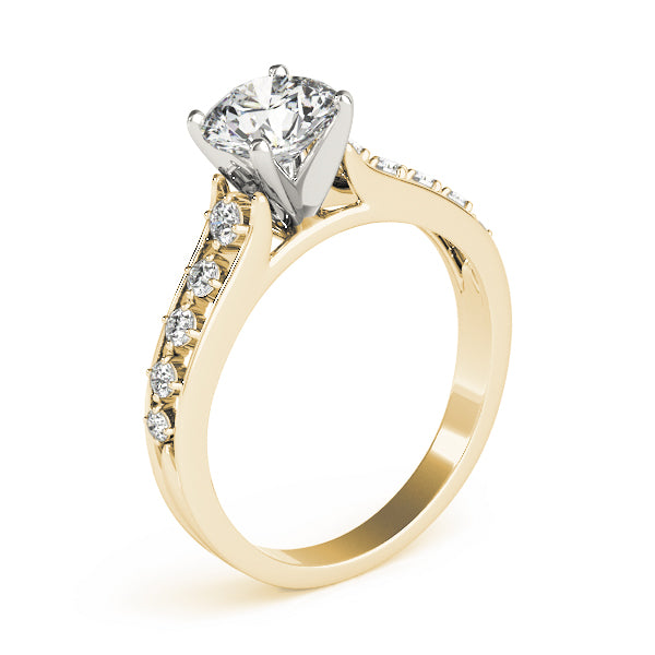 Single Row Prong Set Diamond Engagement Ring · 0.24 ct tw