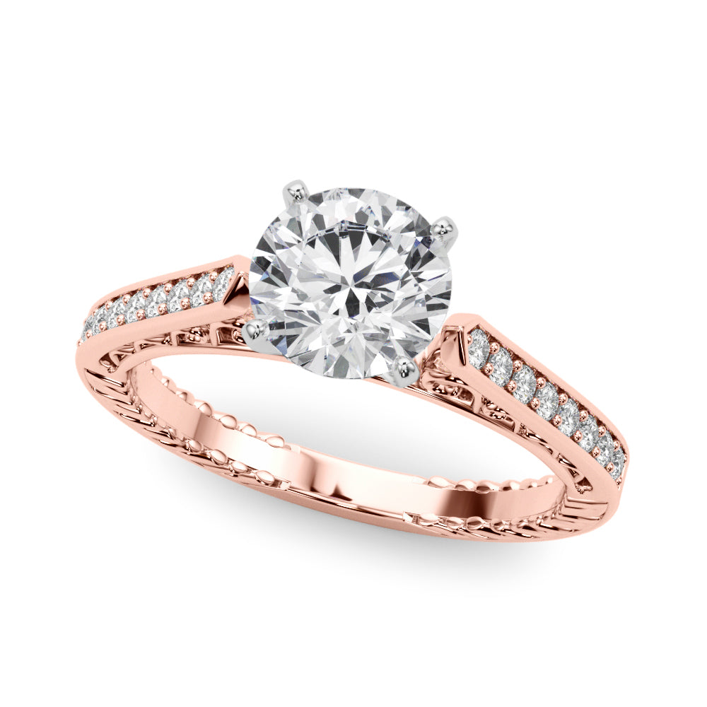 Antique Diamond Engagement Ring · 0.10 ct tw