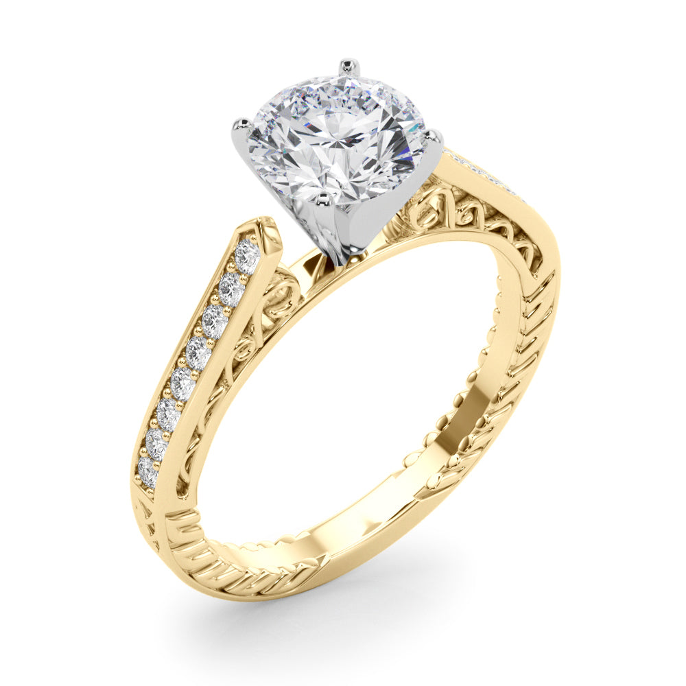 Antique Diamond Engagement Ring · 0.10 ct tw