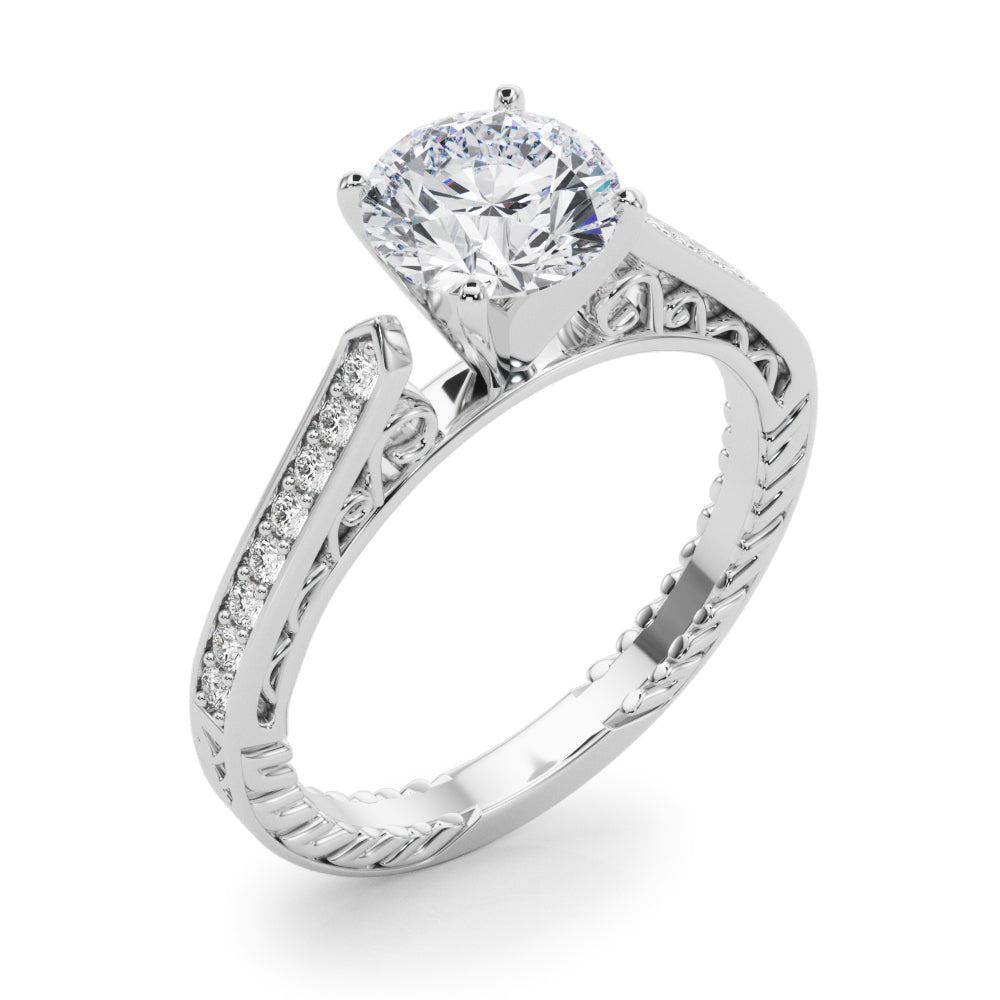 Antique Diamond Engagement Ring · 0.10 ct tw
