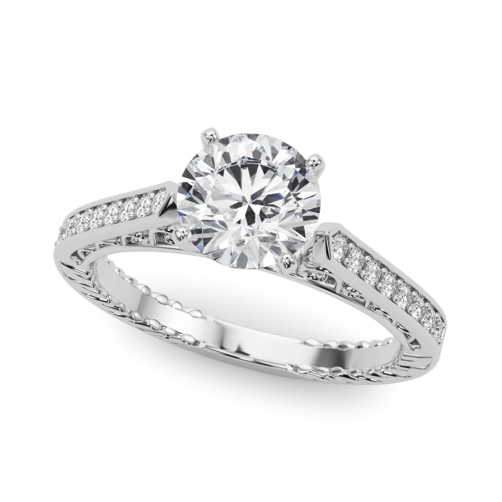 Antique Diamond Engagement Ring · 0.10 ct tw