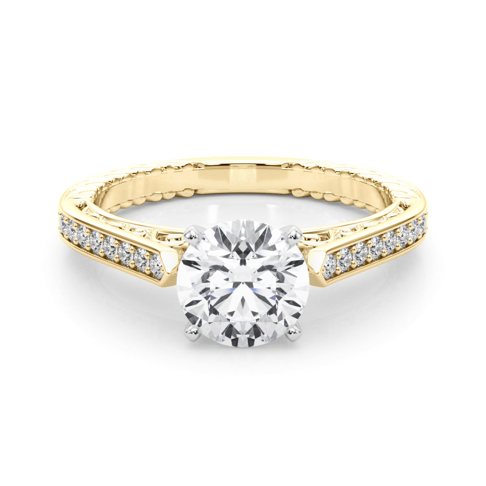 Antique Diamond Engagement Ring · 0.10 ct tw