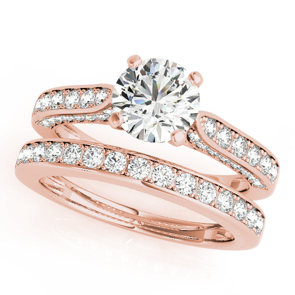 Single Row Prong Set Diamond Engagement Ring · 0.84 ct tw