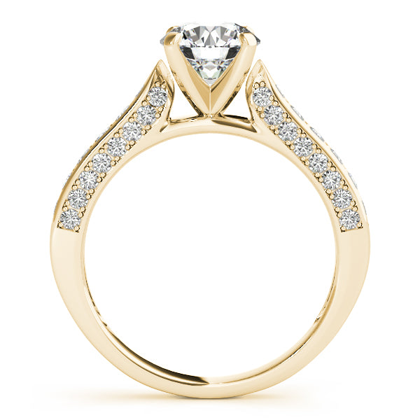 Single Row Prong Set Diamond Engagement Ring · 0.53 ct tw