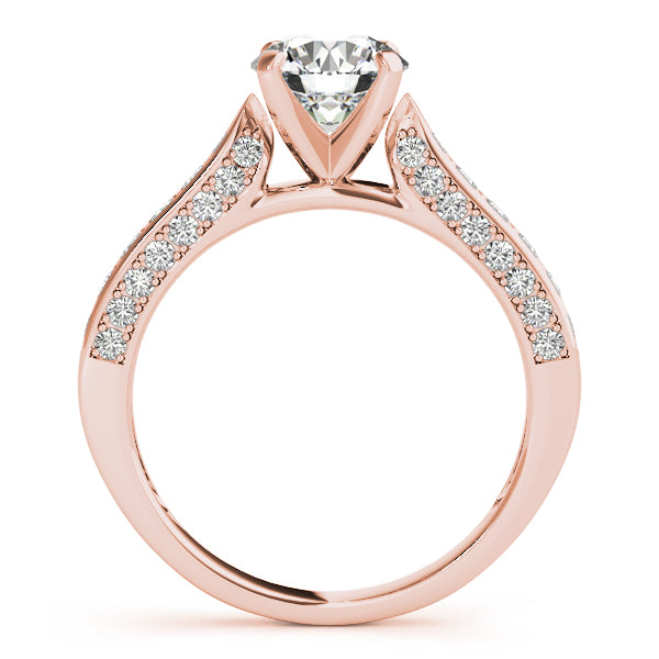 Single Row Prong Set Diamond Engagement Ring · 0.56 ct tw