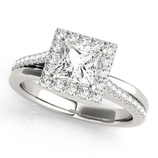 Square Diamond Engagement Ring · 2.06 ct tw