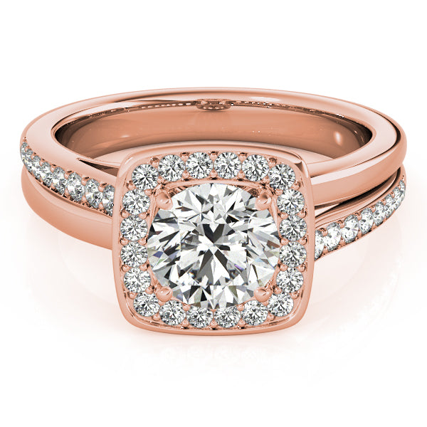 Cushion 9.5mm Diamond Engagement Ring · 0.28 ct tw