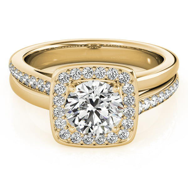 Cushion 9.5mm Diamond Engagement Ring · 0.28 ct tw