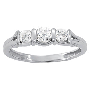 Diamond Love Knot Fashion Ring · 0.24 ct tw