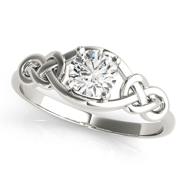 Round Diamond Love Knot Fashion Ring · 0.33 ct tw