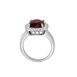Oval Gemstone Fashion Ring · 0.72 ct tw