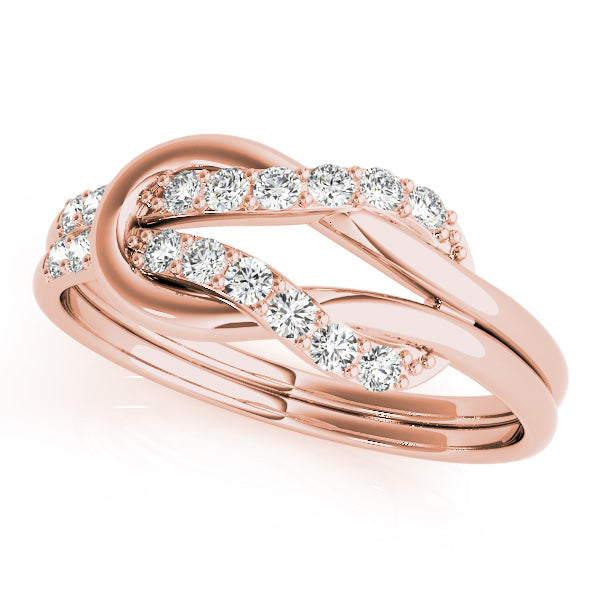 Diamond Love Knot Fashion Ring · 0.24 ct tw