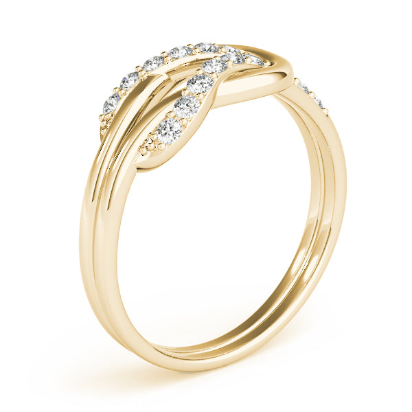 Diamond Love Knot Fashion Ring · 0.24 ct tw