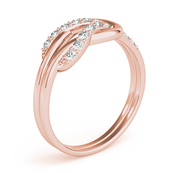 Diamond Love Knot Fashion Ring · 0.24 ct tw