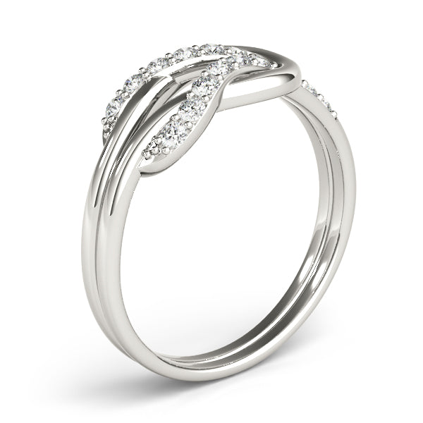 Diamond Love Knot Fashion Ring · 0.24 ct tw