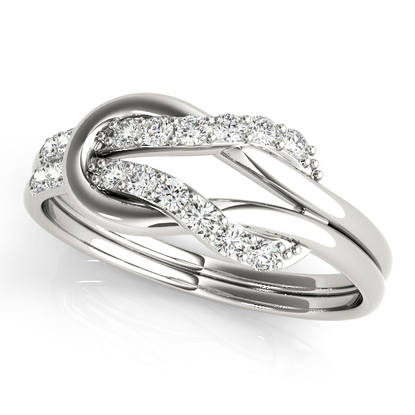Diamond Love Knot Fashion Ring · 0.24 ct tw