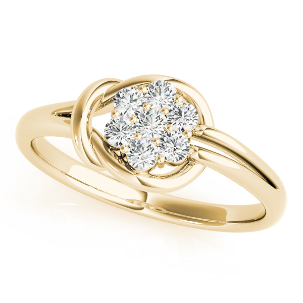 Diamond Love Knot Fashion Ring · 0.24 ct tw
