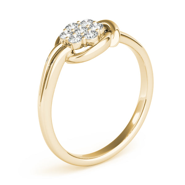 Diamond Love Knot Fashion Ring · 0.24 ct tw