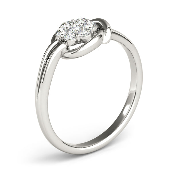 Diamond Love Knot Fashion Ring · 0.24 ct tw