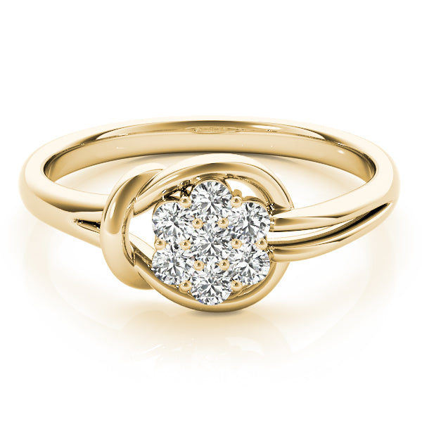 Diamond Love Knot Fashion Ring · 0.24 ct tw