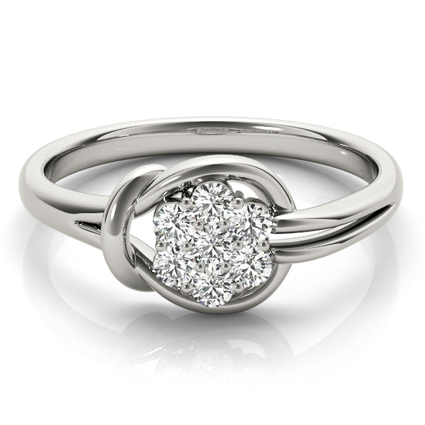 Diamond Love Knot Fashion Ring · 0.24 ct tw