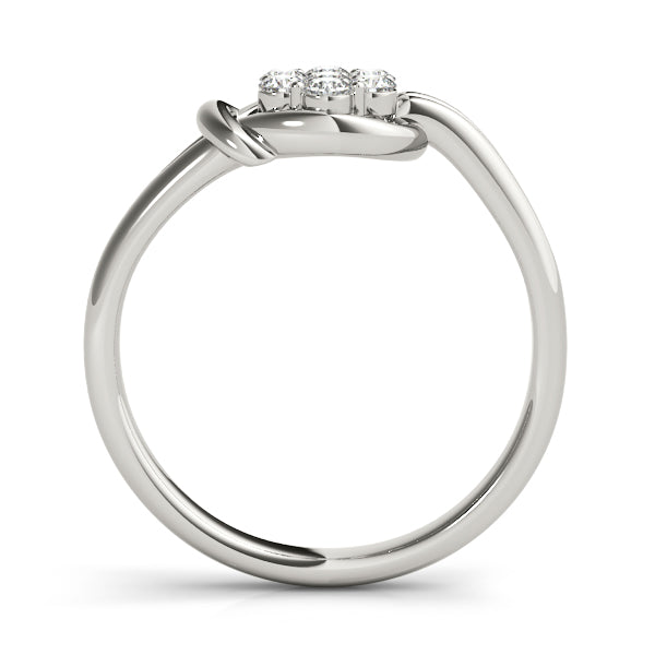 Diamond Love Knot Fashion Ring · 0.24 ct tw