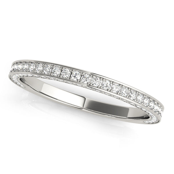 Prong Set Diamond Wedding Band · 0.46 ct tw