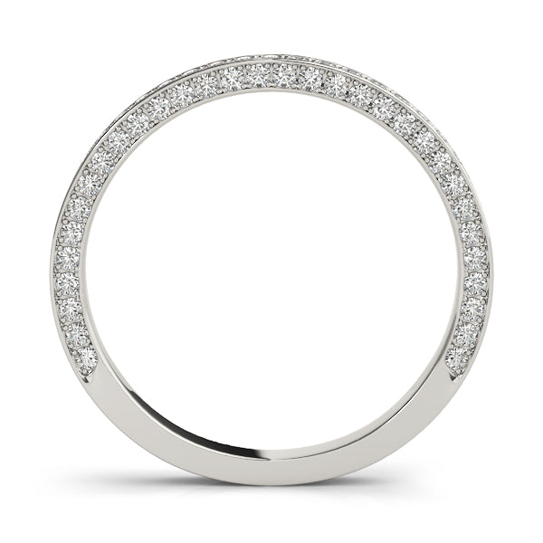 Prong Set Diamond Wedding Band · 0.46 ct tw