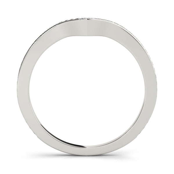Curved Diamond Wedding Band · 0.22 ct tw