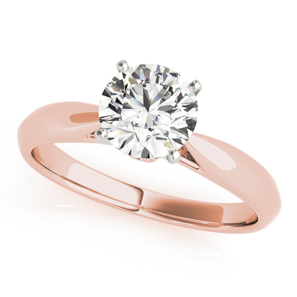 Round Diamond Solitaire Engagement Ring · 0.77 ct tw