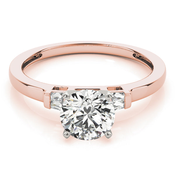 Baguette Fancy Shape Diamond Engagement Ring · 0.12 ct tw