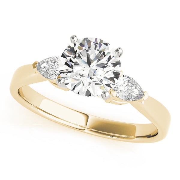 Pear Three-Stone Diamond Engagement Ring · 0.28 ct tw