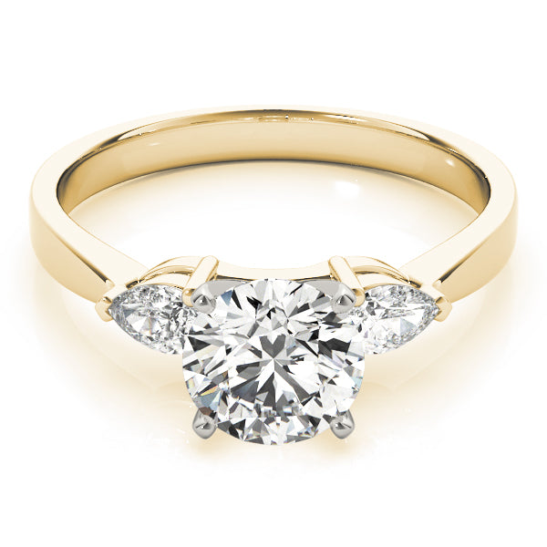 Pear Three-Stone Diamond Engagement Ring · 0.28 ct tw