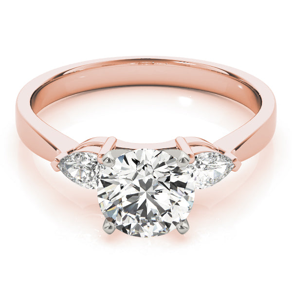 Pear Three-Stone Diamond Engagement Ring · 0.28 ct tw
