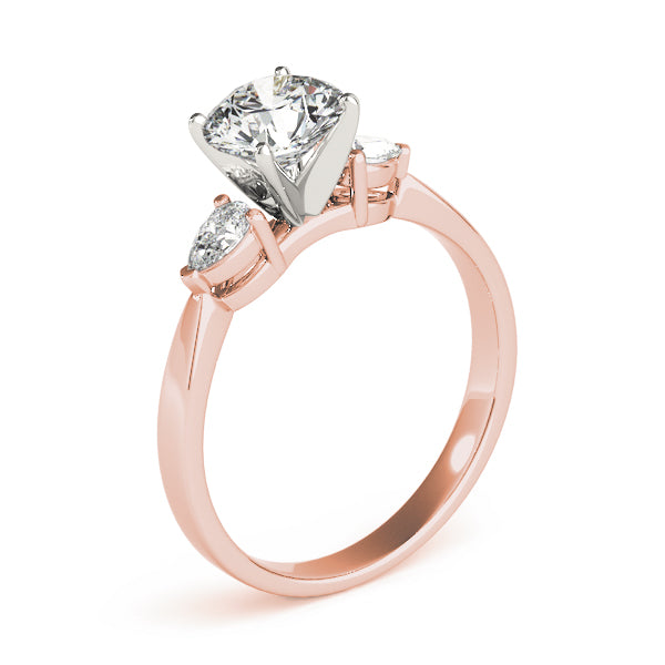 Pear Three-Stone Diamond Engagement Ring · 0.28 ct tw