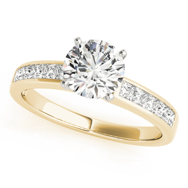 Princess Fancy Shape Diamond Engagement Ring · 0.40 ct tw