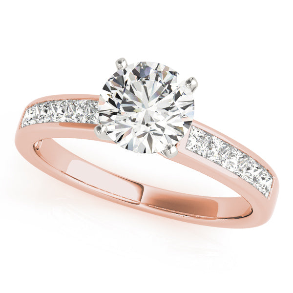 Princess Fancy Shape Diamond Engagement Ring · 0.40 ct tw