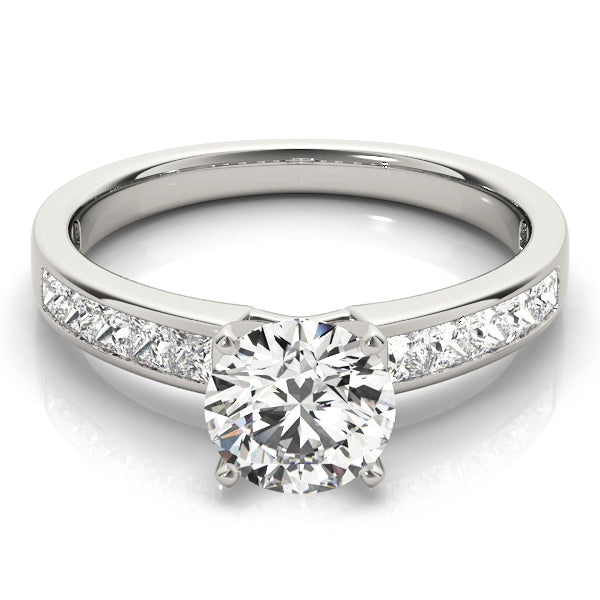 Princess Fancy Shape Diamond Engagement Ring · 0.40 ct tw