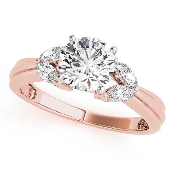 Marquise Fancy Shape Diamond Engagement Ring · 0.28 ct tw