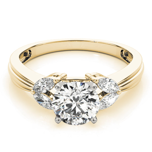 Marquise Fancy Shape Diamond Engagement Ring · 0.28 ct tw