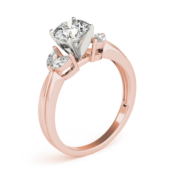 Marquise Fancy Shape Diamond Engagement Ring · 0.28 ct tw