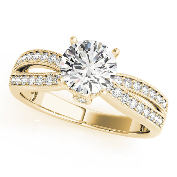 Round Multi-Row Diamond Engagement Ring · 1.32 ct tw