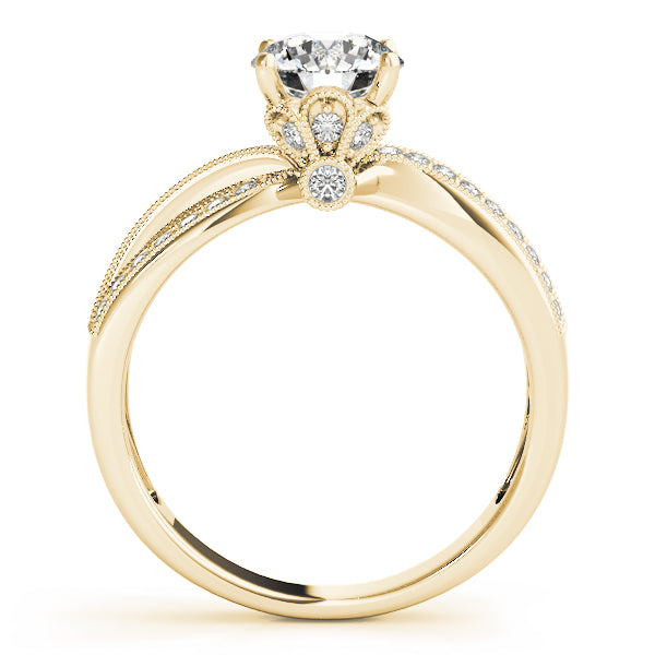 Round Multi-Row Diamond Engagement Ring · 1.32 ct tw