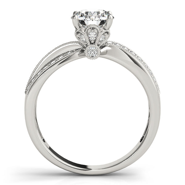Round Multi-Row Diamond Engagement Ring · 1.32 ct tw