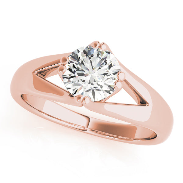 Round Diamond Solitaire Engagement Ring · 0.47 ct tw
