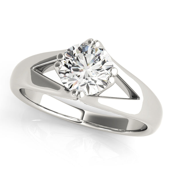 Round Diamond Solitaire Engagement Ring · 0.47 ct tw