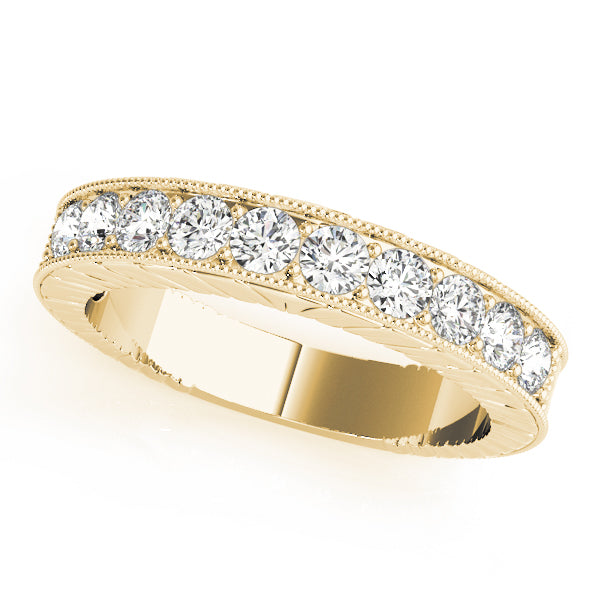 Channel Set Diamond Wedding Band · 0.90 ct tw