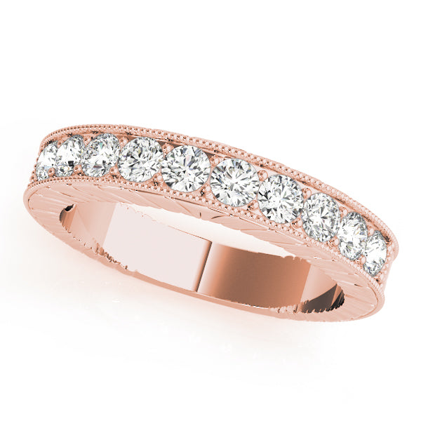 Channel Set Diamond Wedding Band · 0.90 ct tw
